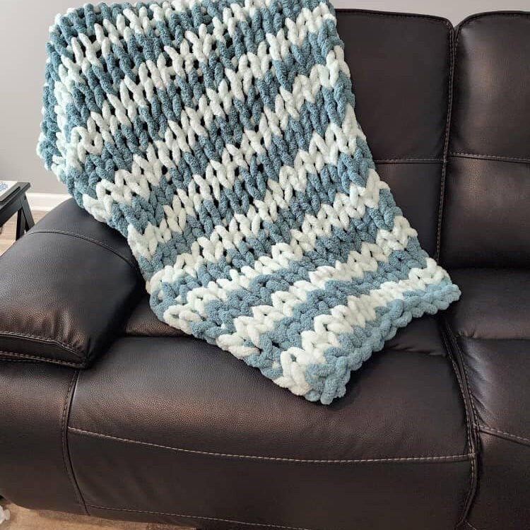 Hand Knit Blankets